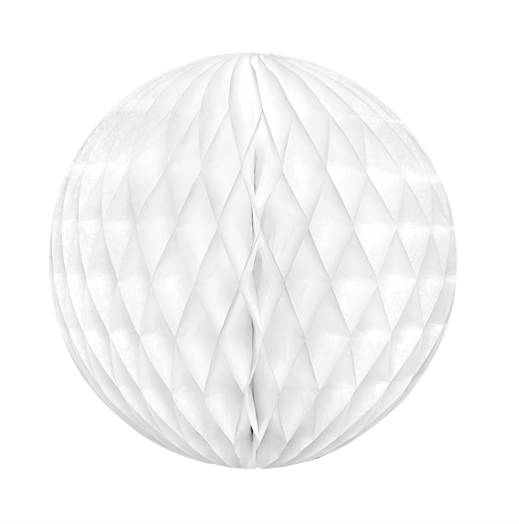 Paper Dreams - Honeycomb Ball 15cm - White - Pack of 3