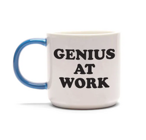 Peanuts + Snoopy Mug - Genius at Work