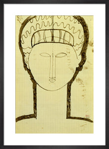 Amedeo Modigliani - Tete et Epaulet de Face