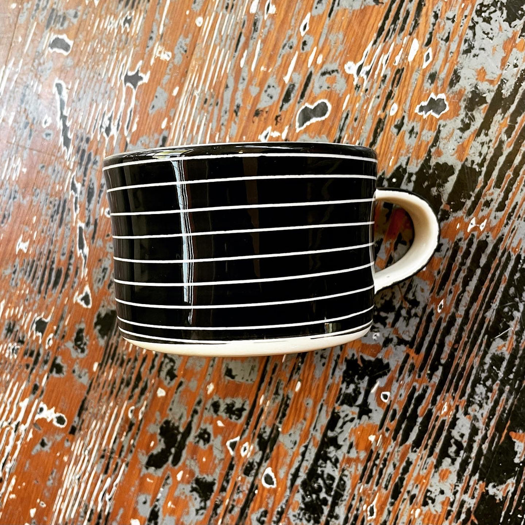 Musango Large cup- Black striped