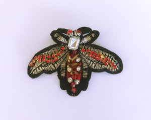 Large red jewel insect