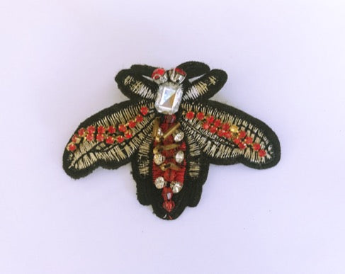 Large red jewel insect
