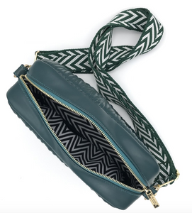 Rivington - Cross body bag in vegan leather - Teal