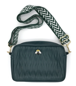 Rivington - Cross body bag in vegan leather - Teal