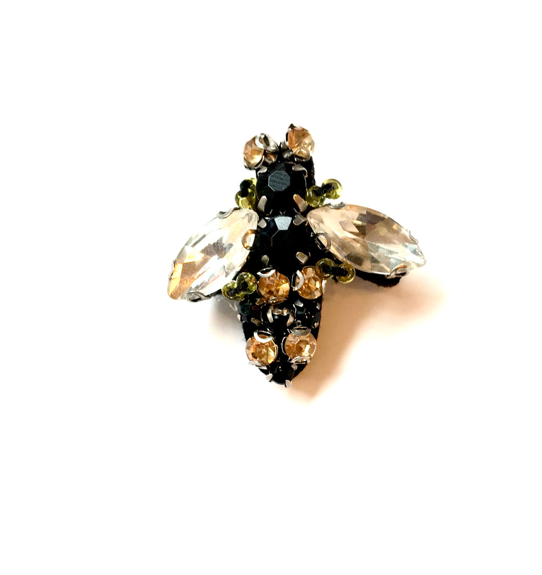 Sparkly bee pin